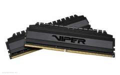 Оперативная память Patriot Viper Blackout 32GB 3200MHz CL16 UDIMM KIT (PVB432G320C6K) 