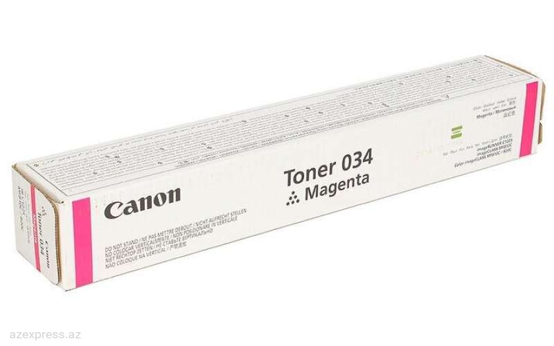 Тонер Canon 034М (9452B001)  Bakıda