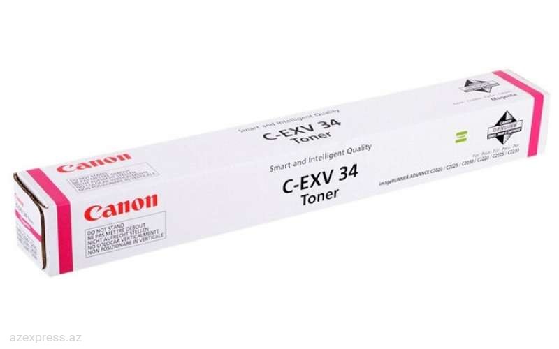 Тонер Canon C-EXV34 M  (3784B002)  Bakıda