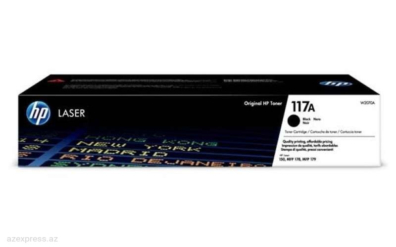 Картридж HP 117A Black Original Laser TonerCartridge (W2070A)  Bakıda