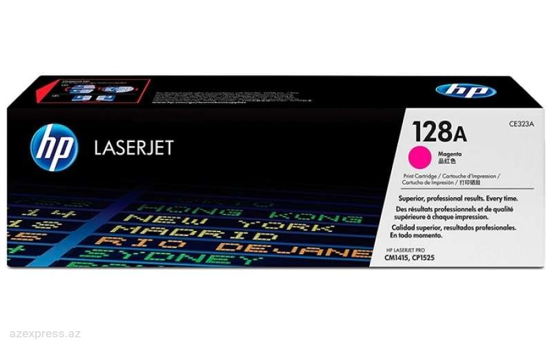 Картридж HP 128A Magenta Original LaserJet Toner (CE323A)  Bakıda