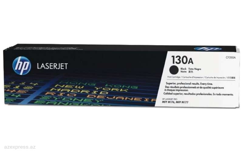 Картридж HP 130A Black Original LaserJet Toner (CF350A)  Bakıda