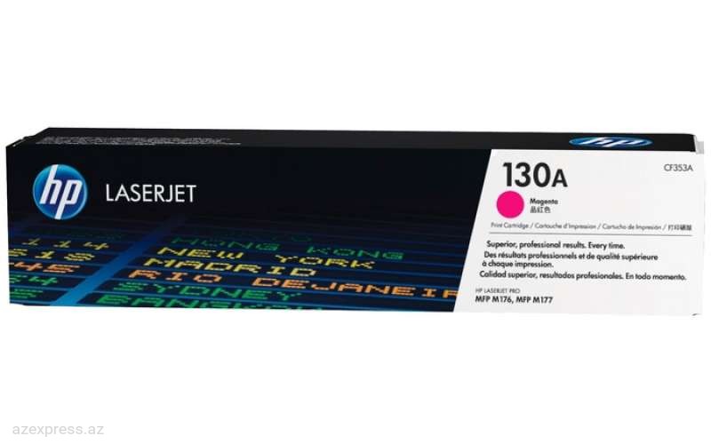 Картридж HP 130A Magenta Original LaserJet Toner (CF353A)  Bakıda