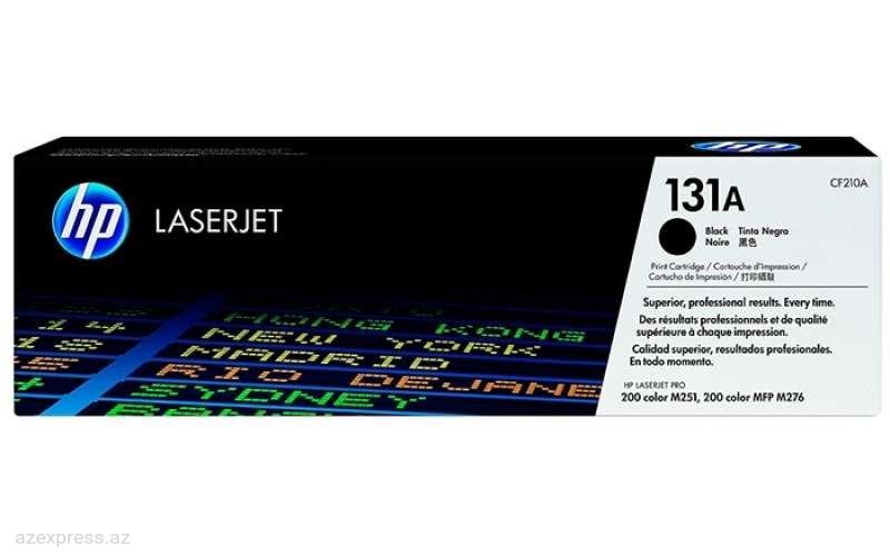 Картридж HP 131A Black Original LaserJet Toner (CF210A)  Bakıda
