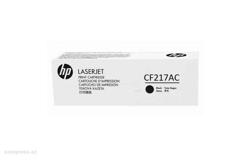 Картридж HP 17A Black Original LaserJet Toner (CF217AC)  Bakıda