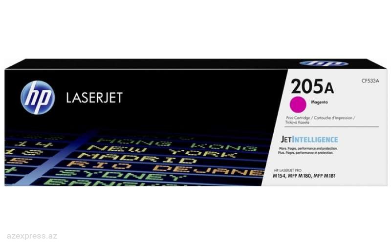 Картридж HP 205A Magenta Original LaserJet Toner  (CF533A)  Bakıda