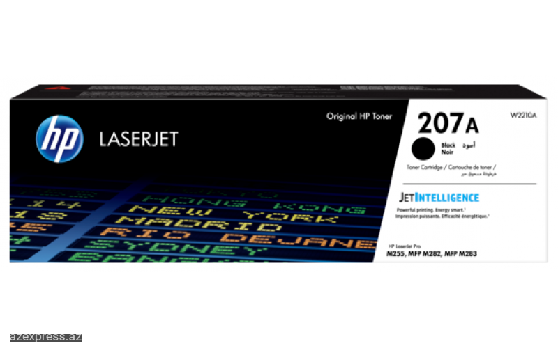 Картридж HP 207A Black Original LaserJet Toner (W2210A)  Bakıda