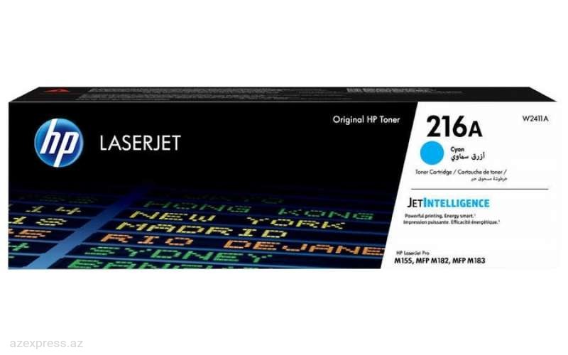 Картридж HP 216A Cyan Original LaserJet Toner (W2411A)  Bakıda