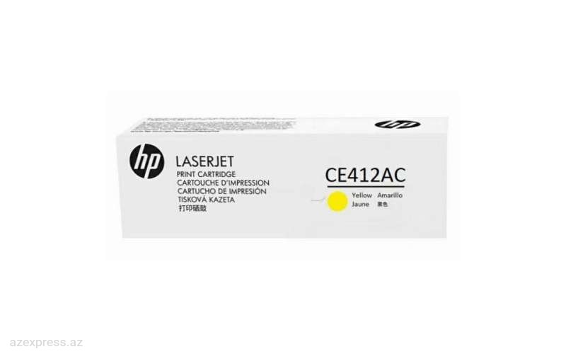 Картридж HP 305A Yellow Original LaserJet Toner (CE412AC)  Bakıda