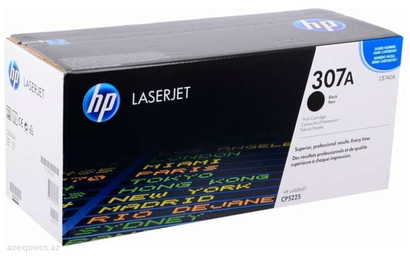 Картридж HP 307A Black Original LaserJet Toner (CE740A)  Bakıda