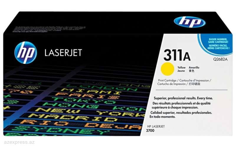 Картридж HP 311A Yellow Original LaserJet Toner (Q2682A)  Bakıda