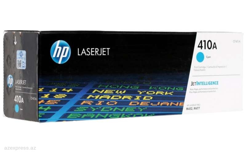 Картридж HP 410A Cyan Original LaserJet Toner  (CF411A)  Bakıda