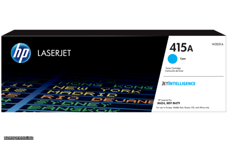 Картридж HP 415A Cyan Original LaserJet Toner (W2031A)  Bakıda