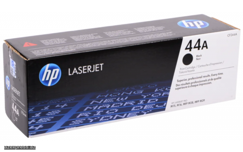 Картридж HP 44A Black Original LaserJet Toner (CF244A)  Bakıda