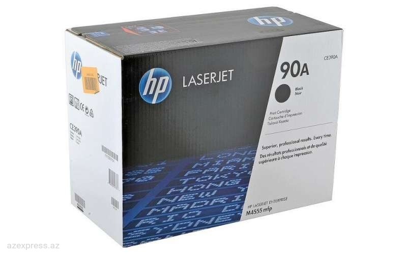 Картридж HP 90A Black Original LaserJet TonerCartridge (CE390A)  Bakıda