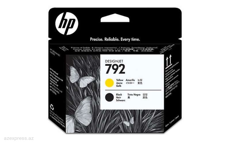 Печатающая головка HP 792 Yellow/Black Latex Printhead (CN702A)  Bakıda