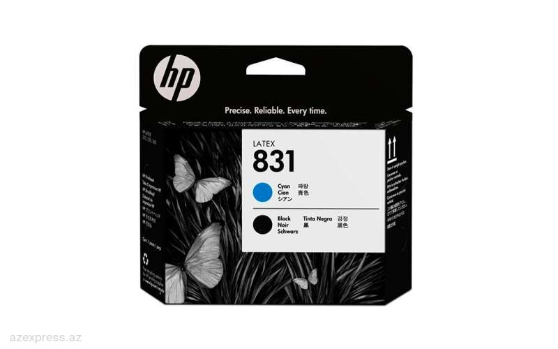 Печатающая головка HP 831 Cyan/Black Latex Printhead (CZ677A)  Bakıda