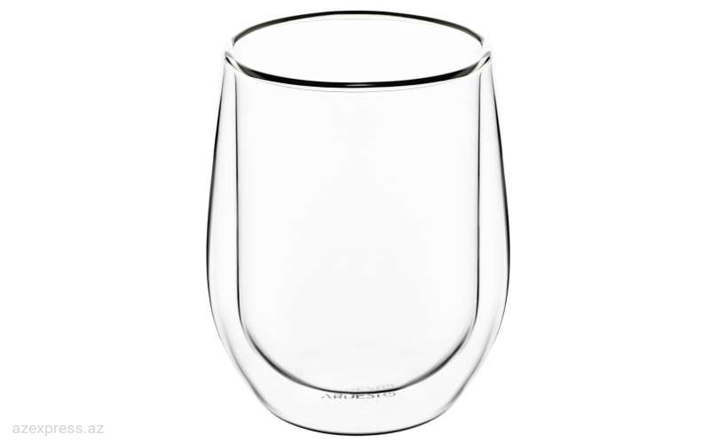 Набор чашек Ardesto Double wall borosilicate glass mug set Ardesto, 320 ml, 2 pcs (AR2637G)  Bakıda