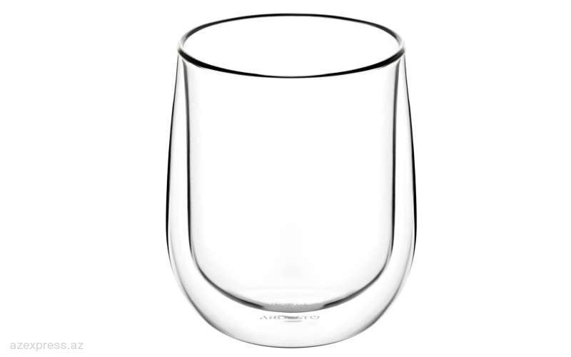Набор чашек Ardesto Double wall borosilicate glass mug set Ardesto, 360 ml, 2 pcs (AR2636G)  Bakıda
