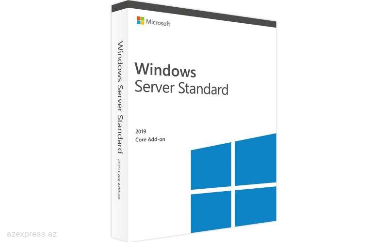 Microsoft Windows Server Standart 2019 64Bit ENG 1pkOEI 16 Core  (P73-07788)  Bakıda