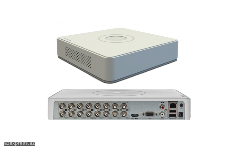 Turbo HD Видеорегистратор Hikvision DS-7116HGHI-K1 HD TVI  Bakıda