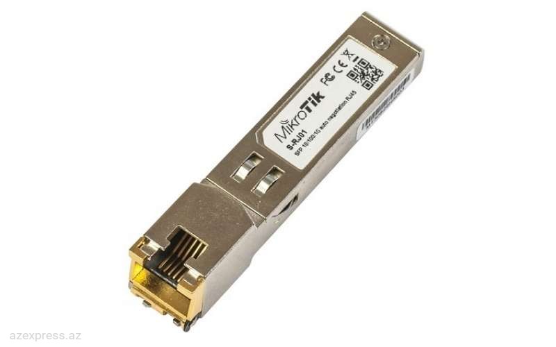 SFP Трансивер MikroTik S-RJ01 (S-RJ01)  Bakıda