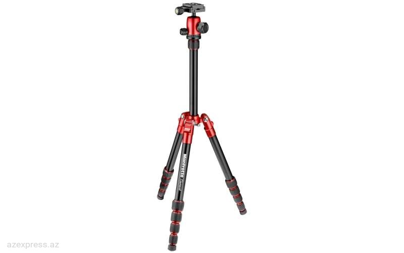 Штатив Manfrotto Element Traveller Small Tripod,Red (MKELES5RD-BH)  Bakıda