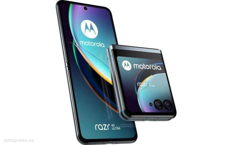 Smartfon Motorola  Moto Razr 40 Ultra Glacier Blue (PAX40026TN) Bakıda
