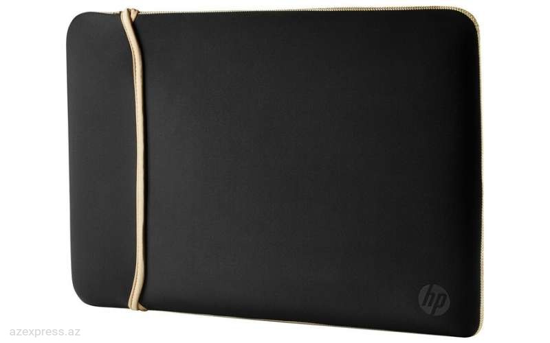 Чехол для ноутбука HP Neoprene Reversible Sleeve 14" (Black/Gold) (2UF59AA)  Bakıda