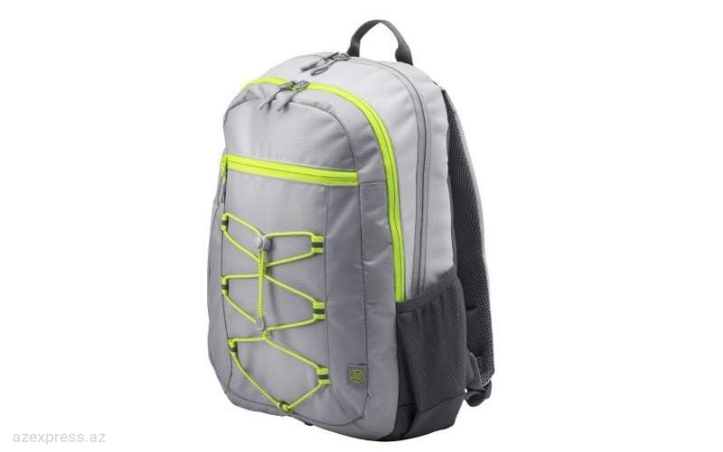 Рюкзак HP 15.6" Active Backpack Grey/Neon Yellow (1LU23AA)  Bakıda