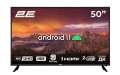 Televizor 2E LED 50" 4K 50A06K Smart Android, Black  (2E-50A06K) Bakıda