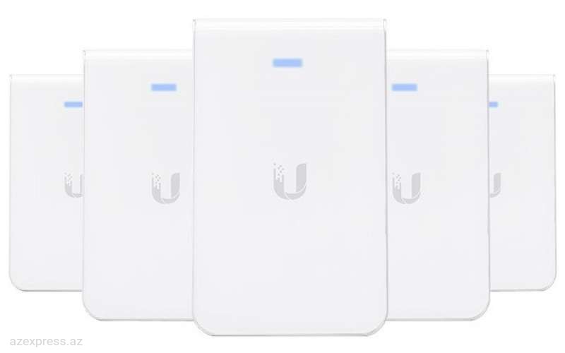 Точка доступа Ubiquiti UniFi AC In-Wall Pro 5-pack (UAP-AC-IW-PRO-5)  Bakıda