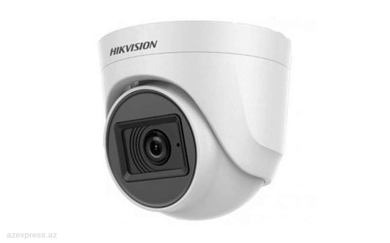 Turbo HD камера Hikvision DS-2CE76H0T-ITPFS 2.8 mm 5mp IR 20m MIC Turret Bakıda