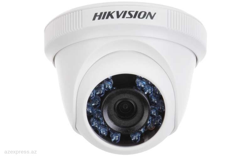 Turbo HD камера Hikvision DS-2CE56C0T-IRP 2,8mm 1mp IR20m Dome Bakıda