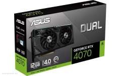 Videokart ASUS Dual GeForce RTX™ 4070 12GB GDDR6X  (DUAL-RTX4070-12G)