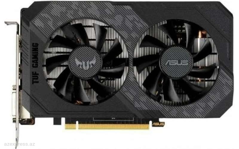 Videokart ASUS TUF Gaming GeForce GTX 1650 OC Edition 4GB GDDR6 (TUF-GTX1650-O4GD6-P-GAMING) Bakıda