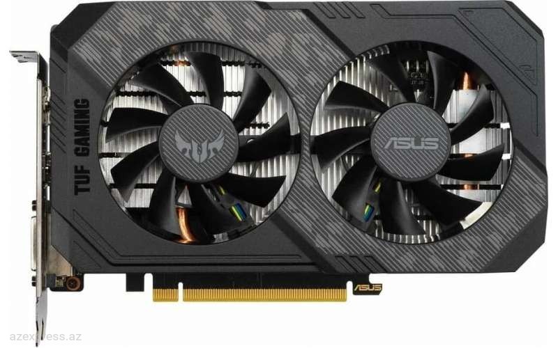 Videokart ASUS TUF Gaming GeForce® GTX 1660 Ti EVO 6GB GDDR6 (TUF-GTX1660TI-6G-EVO-GAMING) Bakıda