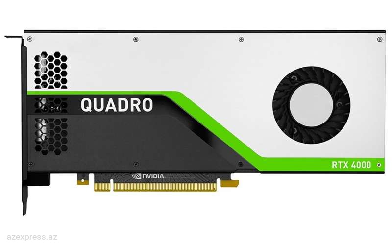 Видеокарта HP NVIDIA Quadro RTX 4000 8GB (3)DP+USBc (5JV89AA) Bakıda