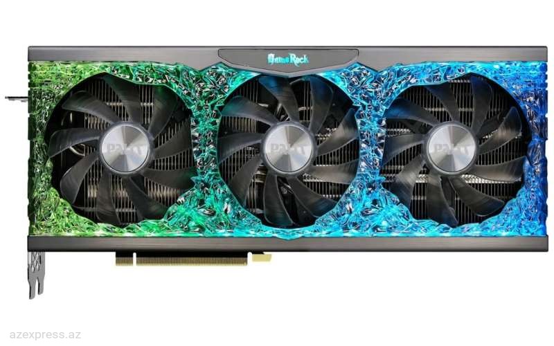 Videokart Palit GeForce RTX 3070 GameRock 8GB (NE63070019P2-1040G) Bakıda