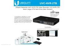 Видеорегистратор Ubiquiti UniFi NVR 2TB (UVC-NVR-2TB) 