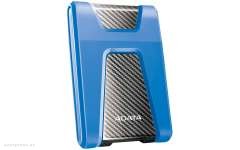 Внешний жесткий диск (HDD) ADATA HD650 1 TB USB 3,1, Blue (AHD650-1TU31-CBL) 