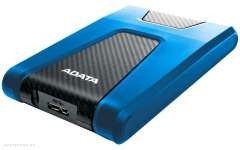 Внешний жесткий диск (HDD) ADATA HD650 1 TB USB 3,1, Blue (AHD650-1TU31-CBL) 