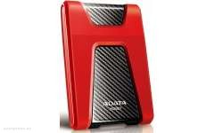 Внешний жесткий диск (HDD) ADATA HD650 1 TB USB 3,1, Red (AHD650-1TU31-CRD) 
