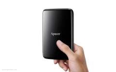 Внешний жесткий диск (HDD) Apacer 1 TB USB 3.1 Portable Hard Drive AC233 Black (AP1TBAC233B-S) 