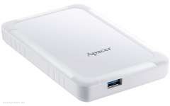 Внешний жесткий диск (HDD) Apacer 1 TB USB 3.1 Portable Hard Drive AC532 White Shockproof (AP1TBAC532W-1) 