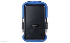 Внешний жесткий диск (HDD) Apacer 1 TB USB 3.1 Portable Hard Drive AC631 Blue Shockproof Water Resistant (AP1TBAC631U-1) 