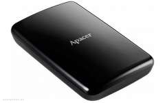 Внешний жесткий диск (HDD) Apacer 2 TB USB 3.1 Portable Hard Drive AC233 Black (AP2TBAC233B-1) 