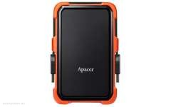 Внешний жесткий диск (HDD) Apacer 1 TB USB 3.1 Portable Hard Drive AC630 Orange Shockproof Water Resistant (AP1TBAC630T-1) 
