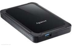 Внешний жесткий диск (HDD) Apacer Apacer 2 TB USB 3.1 Portable Hard Drive AC532 Black Shockproof (AP2TBAC532B-1) 