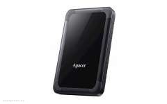 Внешний жесткий диск (HDD) Apacer Apacer 2 TB USB 3.1 Portable Hard Drive AC532 Black Shockproof (AP2TBAC532B-1) 